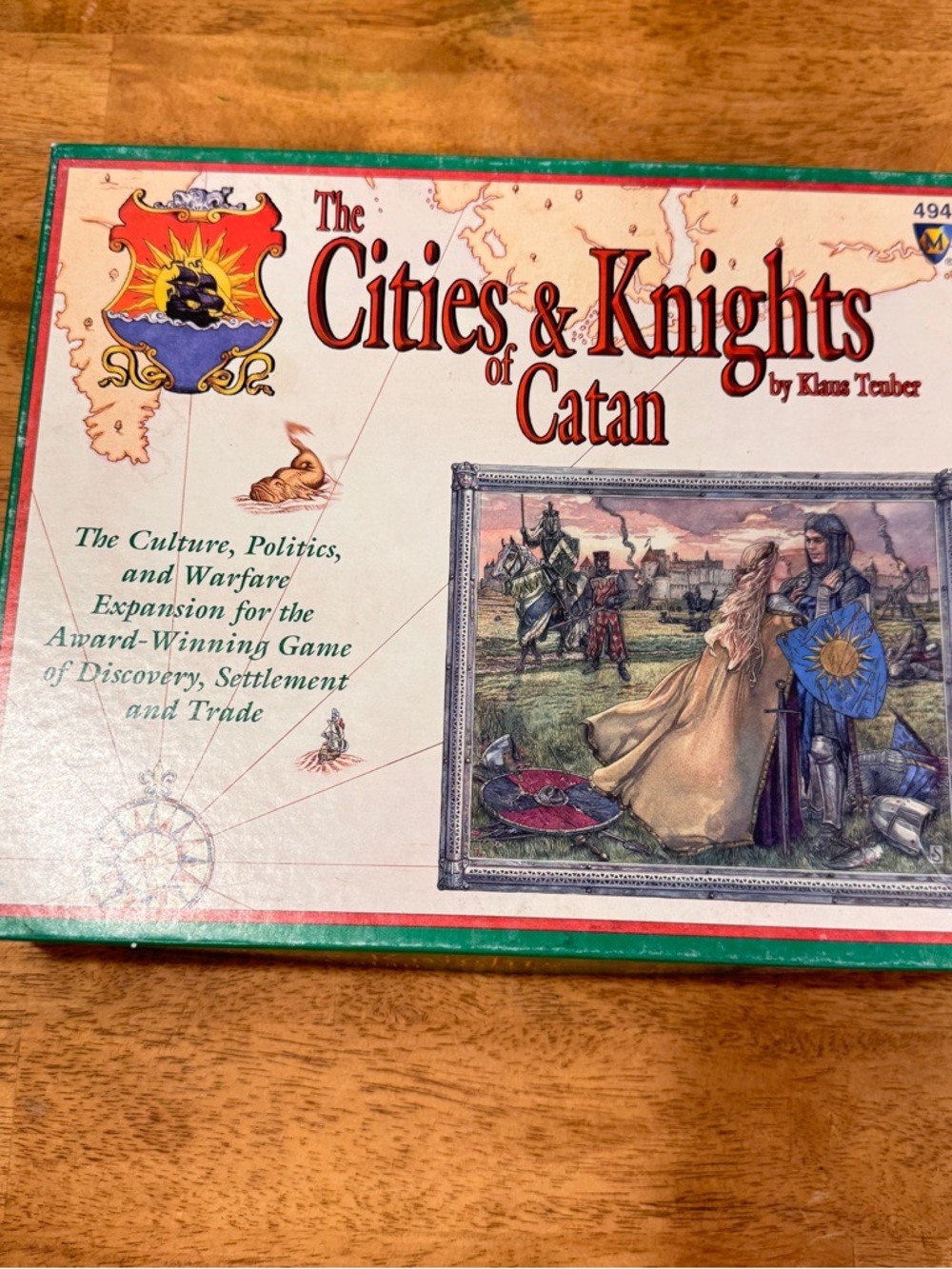 Mayfair Boardgame Cities & Knights of Catan by Klaus Teuber